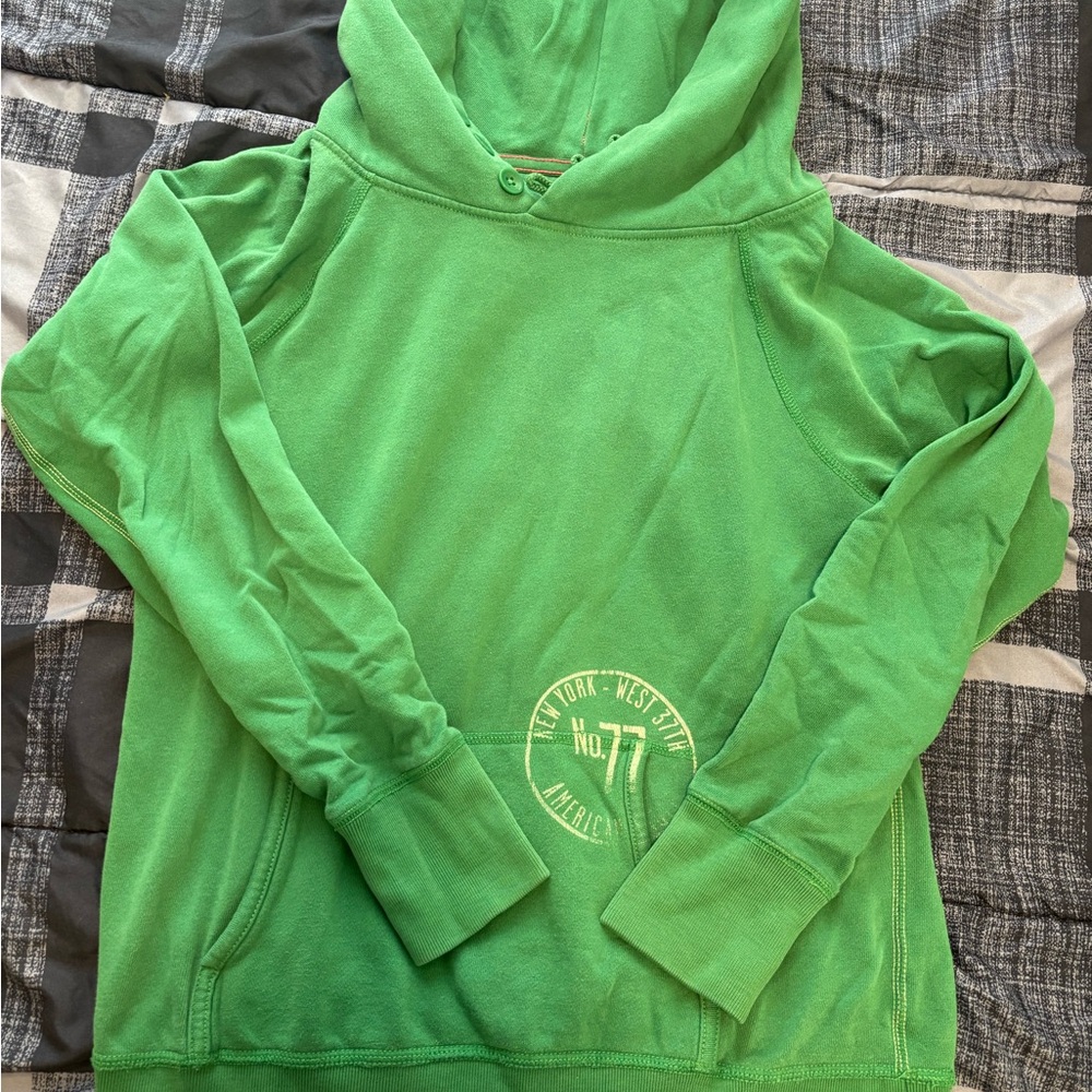 Green Hoodie from American Eagle